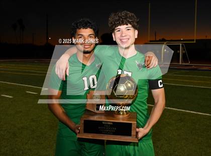 Thumbnail 1 in Highland Prep West vs. Red Rock (AIA 1A Final - Awards) photogallery.