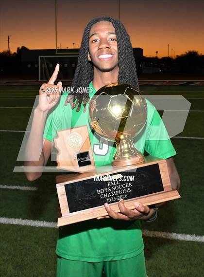 Thumbnail 1 in Highland Prep West vs. Red Rock (AIA 1A Final - Awards) photogallery.