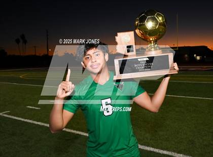 Thumbnail 1 in Highland Prep West vs. Red Rock (AIA 1A Final - Awards) photogallery.