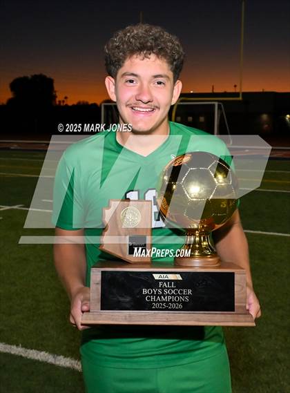 Thumbnail 2 in Highland Prep West vs. Red Rock (AIA 1A Final - Awards) photogallery.