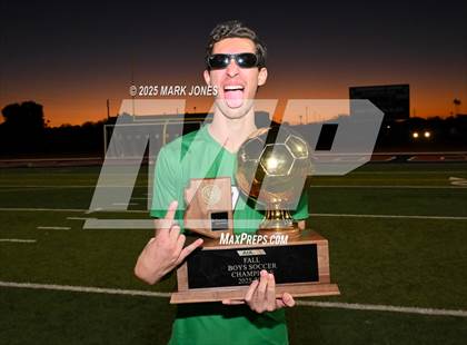 Thumbnail 3 in Highland Prep West vs. Red Rock (AIA 1A Final - Awards) photogallery.