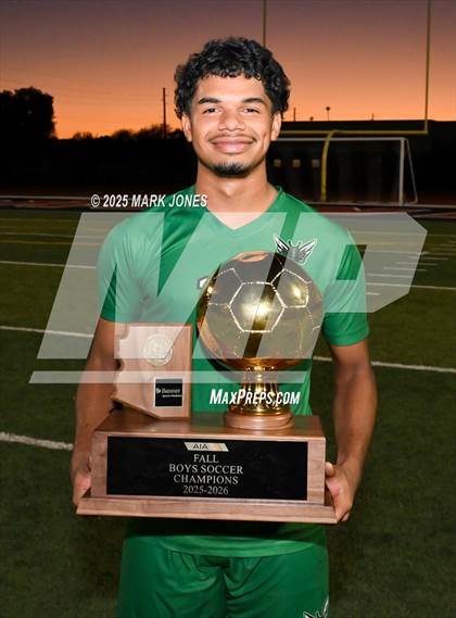 Thumbnail 1 in Highland Prep West vs. Red Rock (AIA 1A Final - Awards) photogallery.