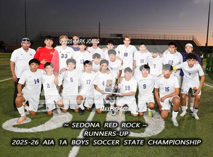 Thumbnail 2 in Highland Prep West vs. Red Rock (AIA 1A Final - Awards) photogallery.