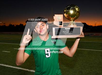 Thumbnail 2 in Highland Prep West vs. Red Rock (AIA 1A Final - Awards) photogallery.