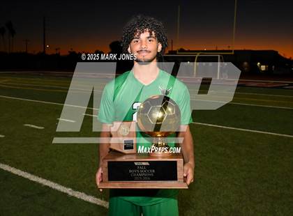 Thumbnail 1 in Highland Prep West vs. Red Rock (AIA 1A Final - Awards) photogallery.