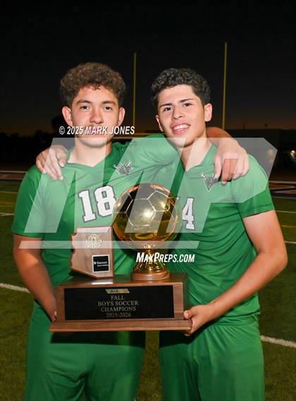 Thumbnail 3 in Highland Prep West vs. Red Rock (AIA 1A Final - Awards) photogallery.