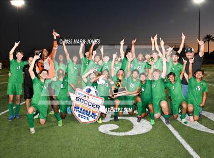 Thumbnail 3 in Highland Prep West vs. Red Rock (AIA 1A Final - Awards) photogallery.