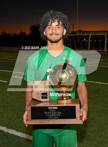 Thumbnail 2 in Highland Prep West vs. Red Rock (AIA 1A Final - Awards) photogallery.