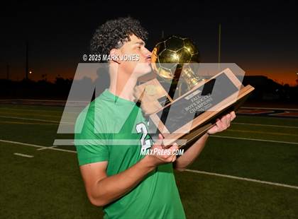 Thumbnail 3 in Highland Prep West vs. Red Rock (AIA 1A Final - Awards) photogallery.