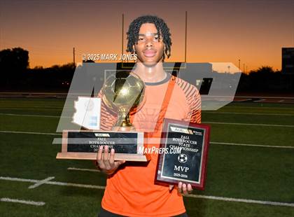 Thumbnail 1 in Highland Prep West vs. Red Rock (AIA 1A Final - Awards) photogallery.