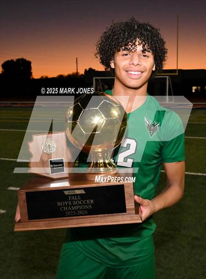 Thumbnail 2 in Highland Prep West vs. Red Rock (AIA 1A Final - Awards) photogallery.