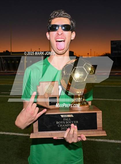 Thumbnail 1 in Highland Prep West vs. Red Rock (AIA 1A Final - Awards) photogallery.