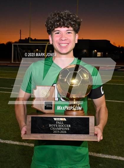 Thumbnail 2 in Highland Prep West vs. Red Rock (AIA 1A Final - Awards) photogallery.