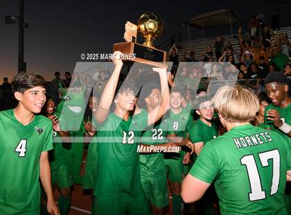 Thumbnail 3 in Highland Prep West vs. Red Rock (AIA 1A Final - Awards) photogallery.