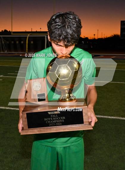 Thumbnail 2 in Highland Prep West vs. Red Rock (AIA 1A Final - Awards) photogallery.