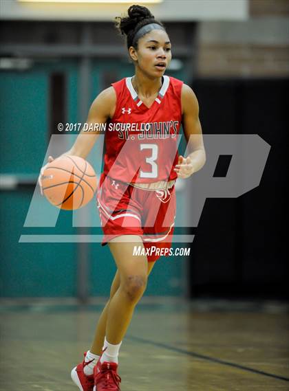 Thumbnail 3 in St. John's vs. Grandview (NIKE Tournament of Champions) photogallery.