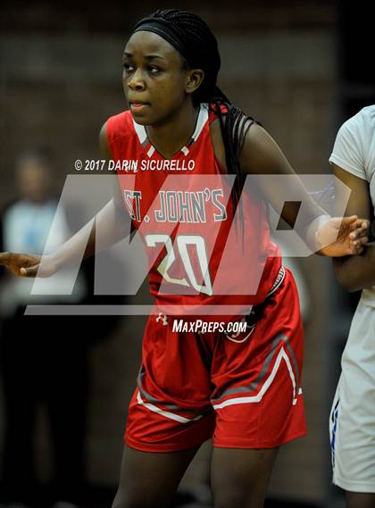 Thumbnail 1 in St. John's vs. Grandview (NIKE Tournament of Champions) photogallery.