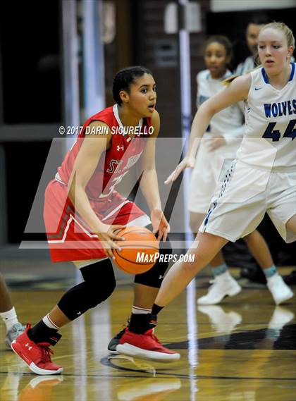 Thumbnail 2 in St. John's vs. Grandview (NIKE Tournament of Champions) photogallery.