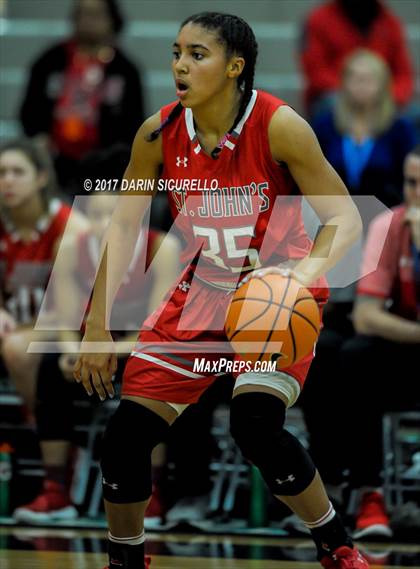 Thumbnail 2 in St. John's vs. Grandview (NIKE Tournament of Champions) photogallery.