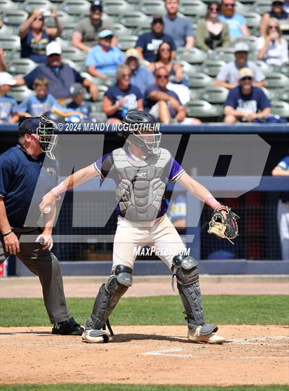 Thumbnail 3 in Routt Catholic vs. Marquette (IHSA 1A Semifinal) photogallery.