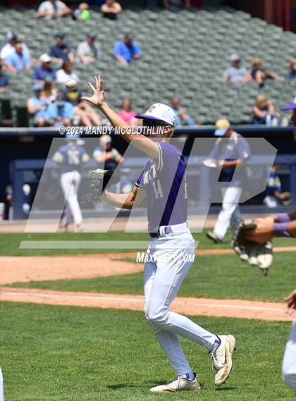 Thumbnail 1 in Routt Catholic vs. Marquette (IHSA 1A Semifinal) photogallery.
