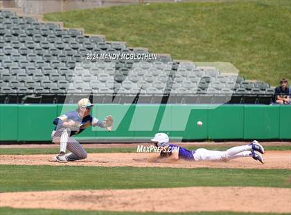Thumbnail 1 in Routt Catholic vs. Marquette (IHSA 1A Semifinal) photogallery.