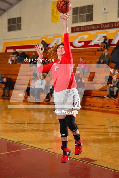 Thumbnail 3 in Village Christian vs. Hart (La Canada Tournament) photogallery.