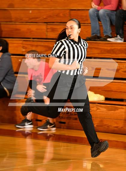 Thumbnail 2 in Village Christian vs. Hart (La Canada Tournament) photogallery.