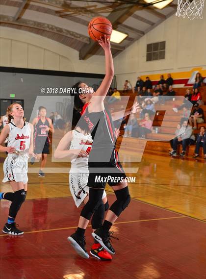 Thumbnail 1 in Village Christian vs. Hart (La Canada Tournament) photogallery.