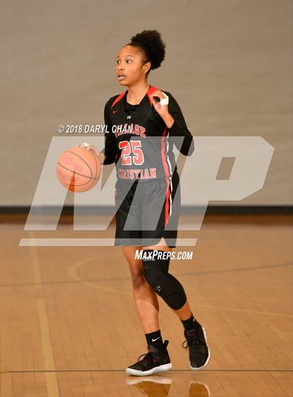 Thumbnail 2 in Village Christian vs. Hart (La Canada Tournament) photogallery.