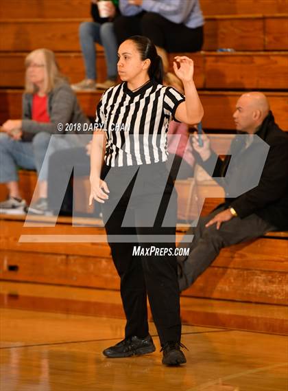 Thumbnail 2 in Village Christian vs. Hart (La Canada Tournament) photogallery.