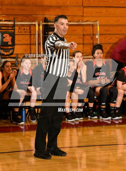 Thumbnail 2 in Village Christian vs. Hart (La Canada Tournament) photogallery.