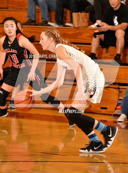 Thumbnail 1 in Village Christian vs. Hart (La Canada Tournament) photogallery.