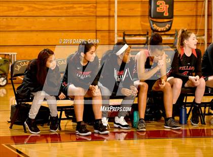 Thumbnail 1 in Village Christian vs. Hart (La Canada Tournament) photogallery.