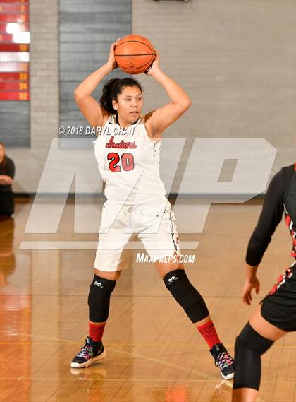Thumbnail 3 in Village Christian vs. Hart (La Canada Tournament) photogallery.