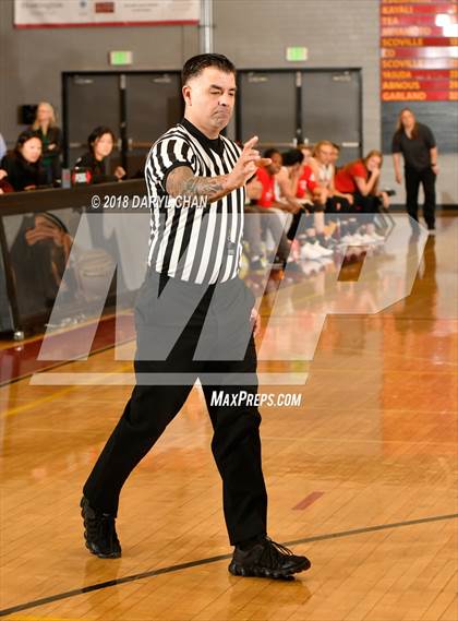 Thumbnail 1 in Village Christian vs. Hart (La Canada Tournament) photogallery.