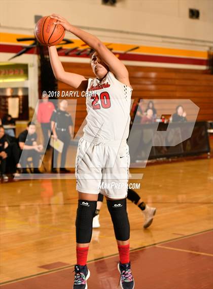 Thumbnail 2 in Village Christian vs. Hart (La Canada Tournament) photogallery.