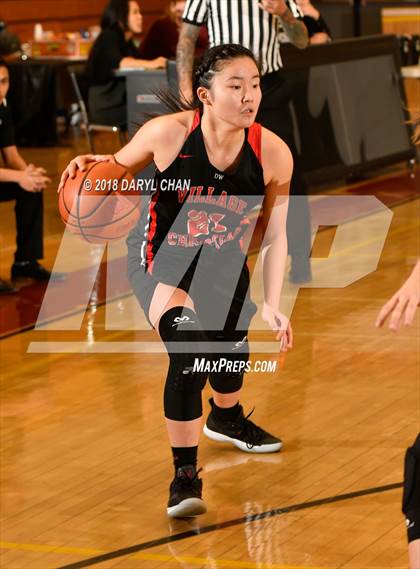 Thumbnail 1 in Village Christian vs. Hart (La Canada Tournament) photogallery.