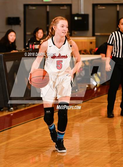 Thumbnail 2 in Village Christian vs. Hart (La Canada Tournament) photogallery.