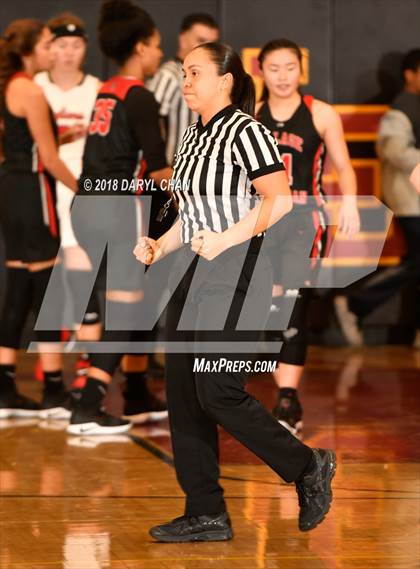 Thumbnail 3 in Village Christian vs. Hart (La Canada Tournament) photogallery.