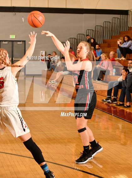 Thumbnail 1 in Village Christian vs. Hart (La Canada Tournament) photogallery.