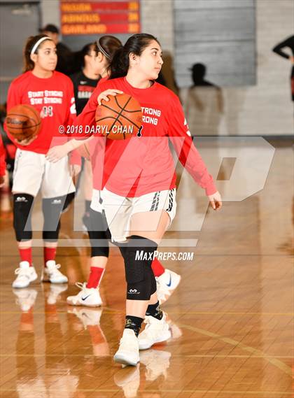 Thumbnail 1 in Village Christian vs. Hart (La Canada Tournament) photogallery.