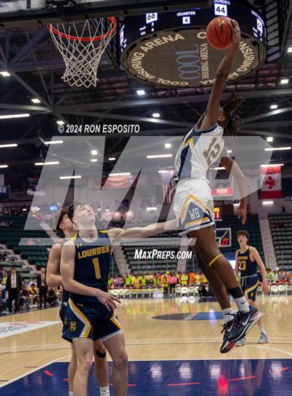 Thumbnail 2 in Our Lady of Lourdes vs West Genesee (NYSPHSAA Class AA Semifinal) photogallery.
