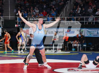 Thumbnail 3 in NYSPHSAA Wrestling Championships - Semi Finals 160 lbs - 285 lbs photogallery.
