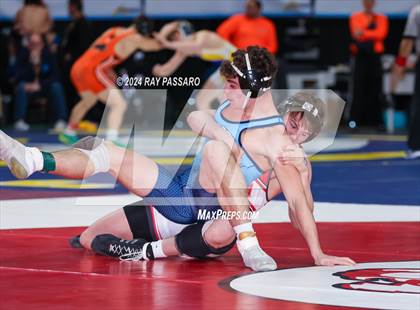 Thumbnail 1 in NYSPHSAA Wrestling Championships - Semi Finals 160 lbs - 285 lbs photogallery.