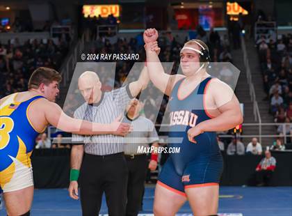 Thumbnail 3 in NYSPHSAA Wrestling Championships - Semi Finals 160 lbs - 285 lbs photogallery.