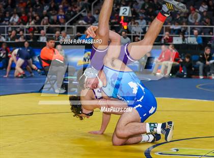 Thumbnail 1 in NYSPHSAA Wrestling Championships - Semi Finals 160 lbs - 285 lbs photogallery.