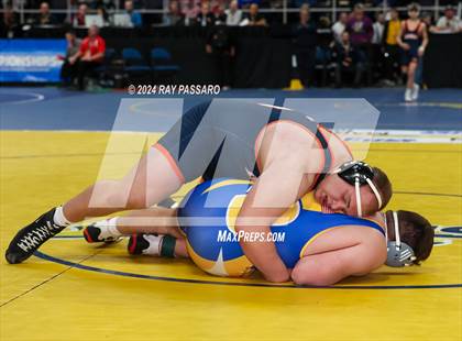 Thumbnail 1 in NYSPHSAA Wrestling Championships - Semi Finals 160 lbs - 285 lbs photogallery.