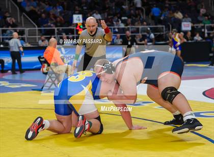 Thumbnail 3 in NYSPHSAA Wrestling Championships - Semi Finals 160 lbs - 285 lbs photogallery.