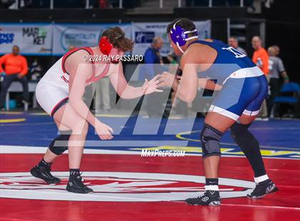Thumbnail 1 in NYSPHSAA Wrestling Championships - Semi Finals 160 lbs - 285 lbs photogallery.